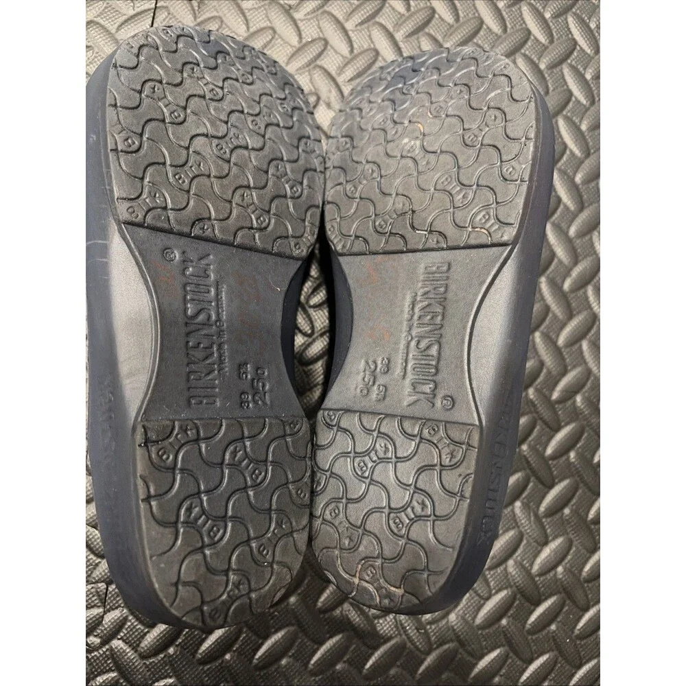 Rare Birkenstock Classic Birkinstock Polyurethane Clog  Sz 5.5 Navy Blue Mule - Picture 5 of 5